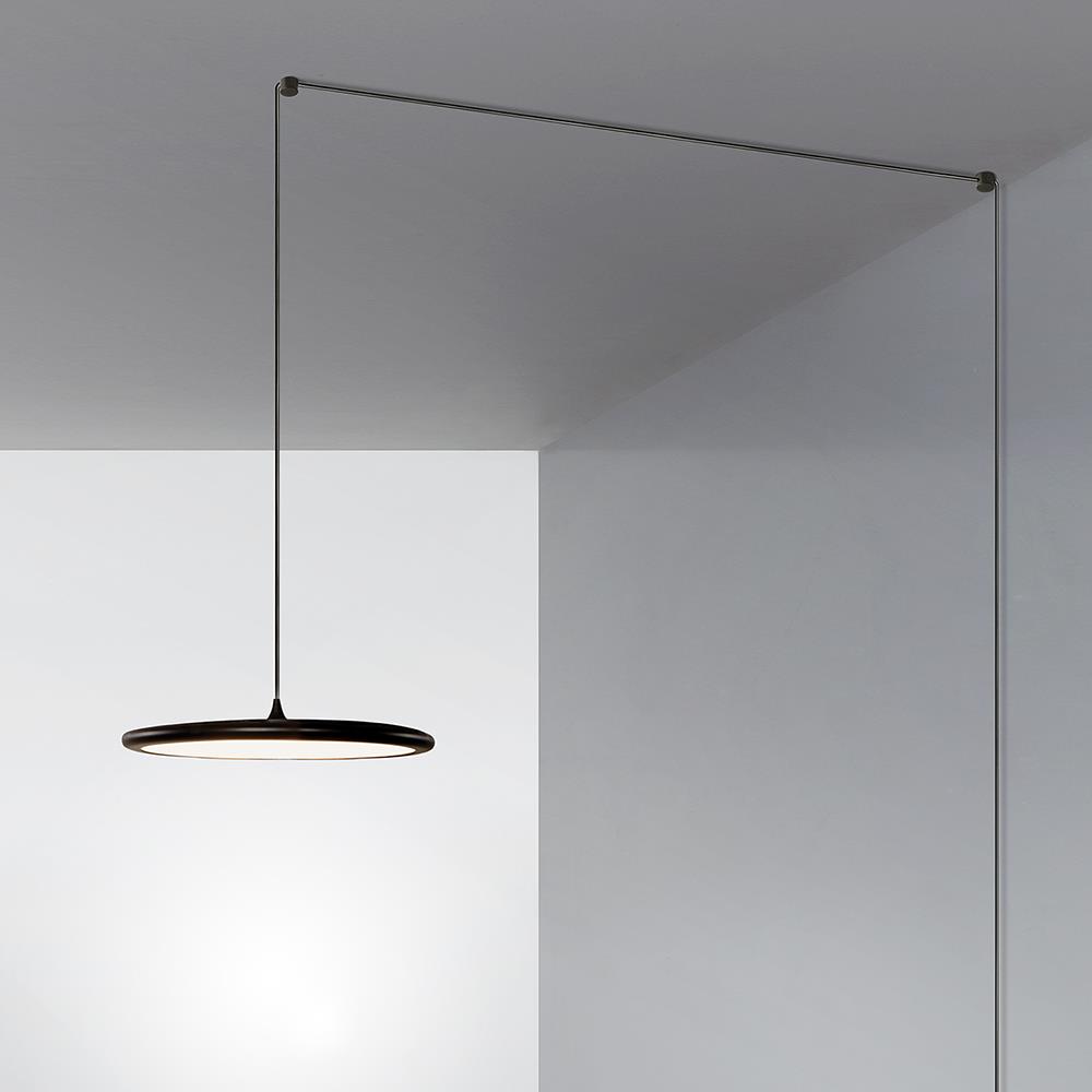 Tooy Bilancella Modular Suspension Pendant Sand Black Designer Pendant Lighting