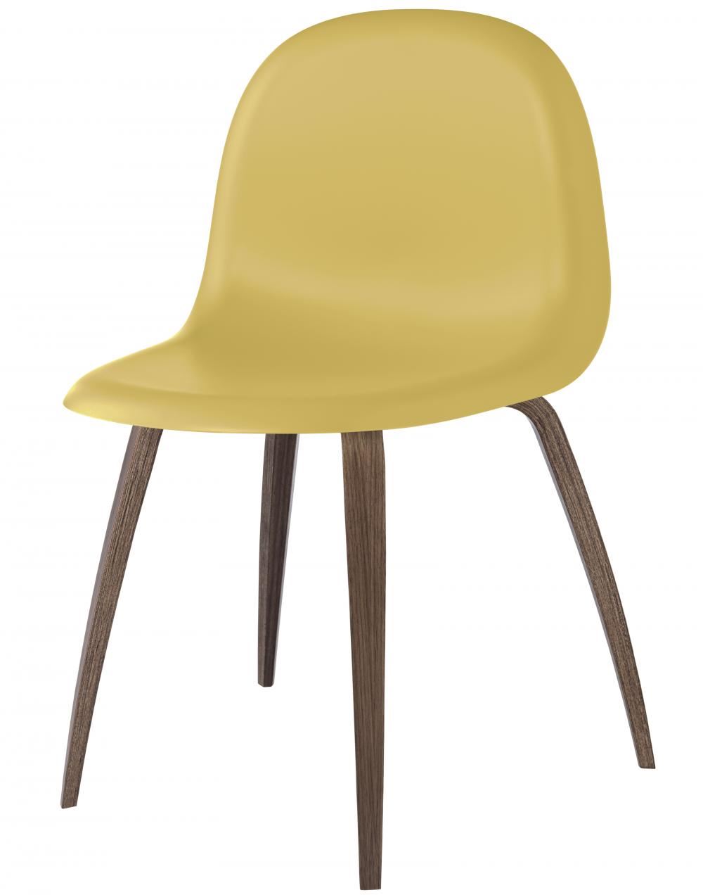 3d Dining Chair Wood Base Unupholstered Hirek Venitian Gold Walnut