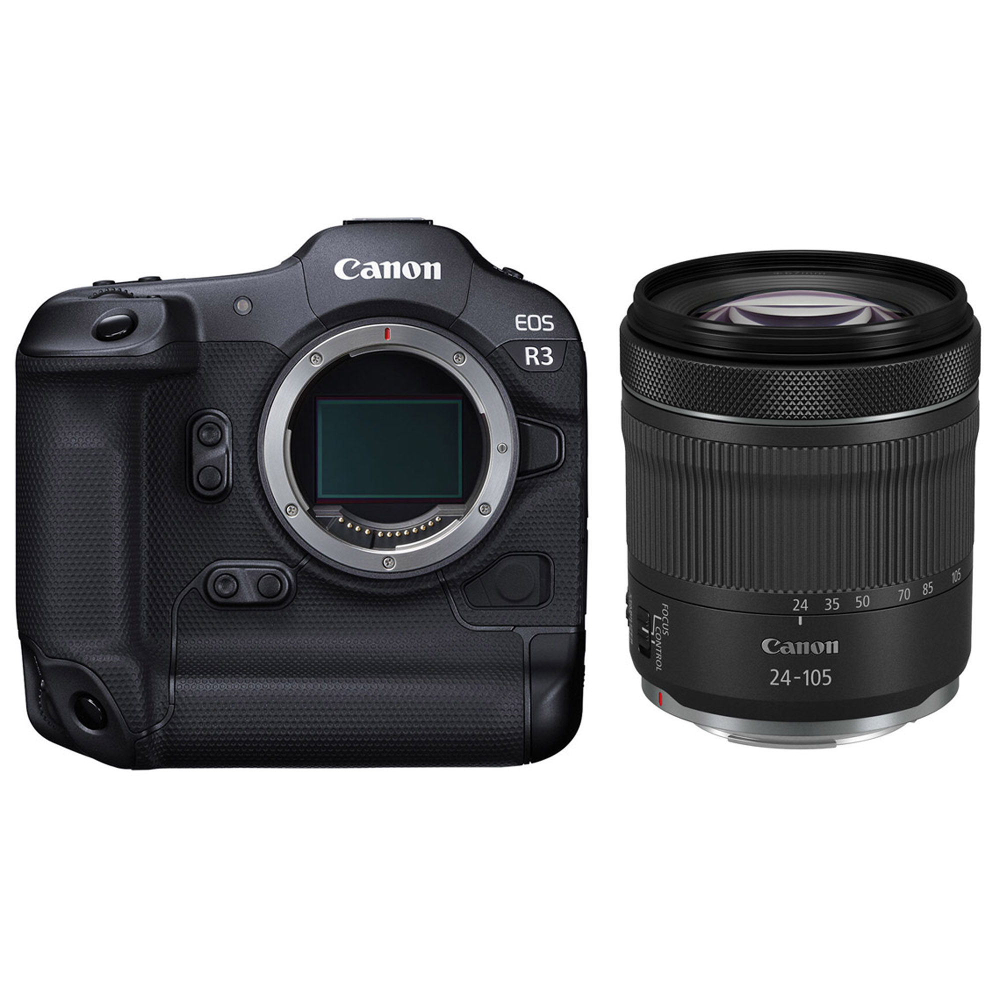 Canon EOS R3 Mirrorless Camera with RF 24-105mm f/4-7.1 IS STM Lens