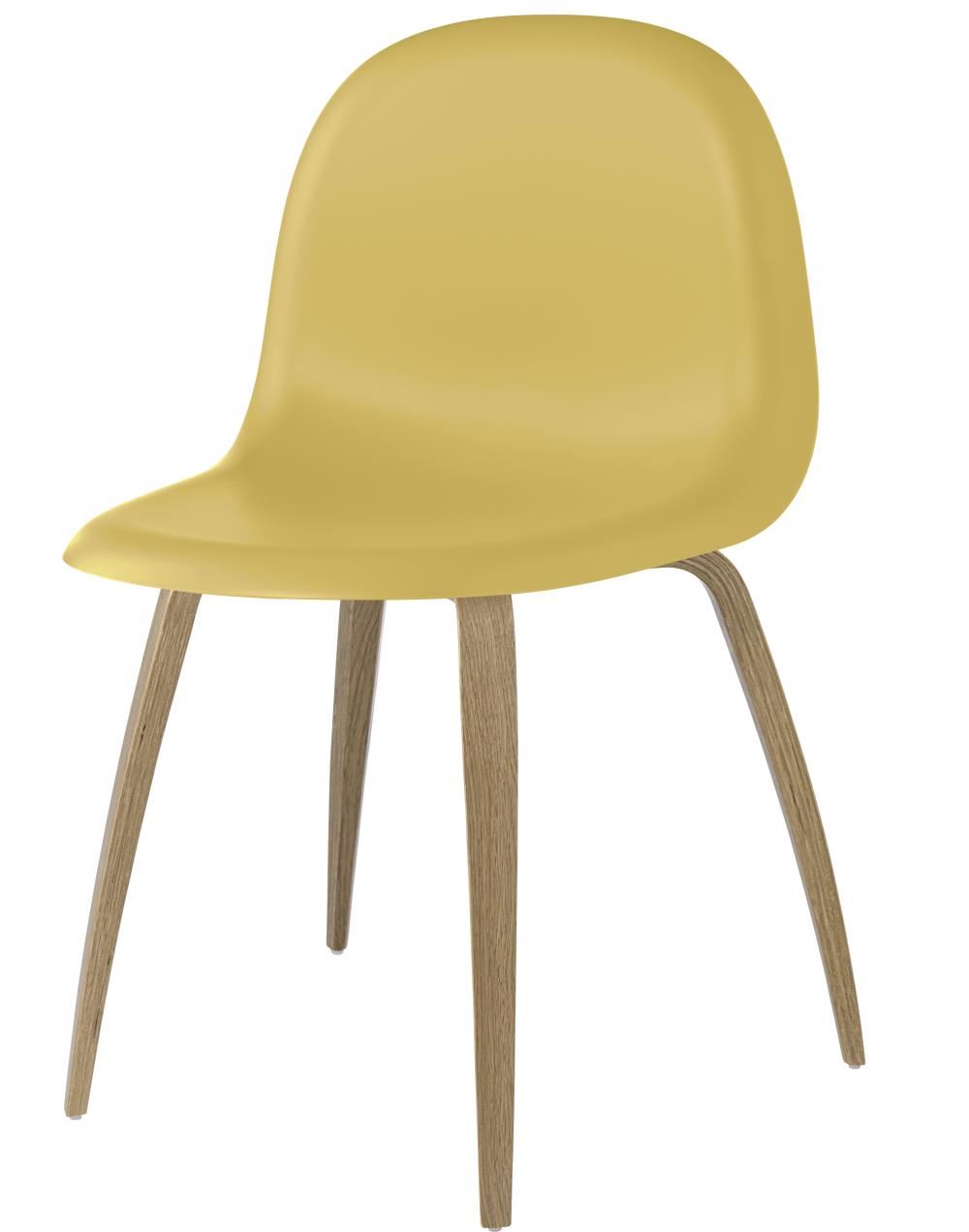 3d Dining Chair Wood Base Unupholstered Hirek Venitian Gold Oak