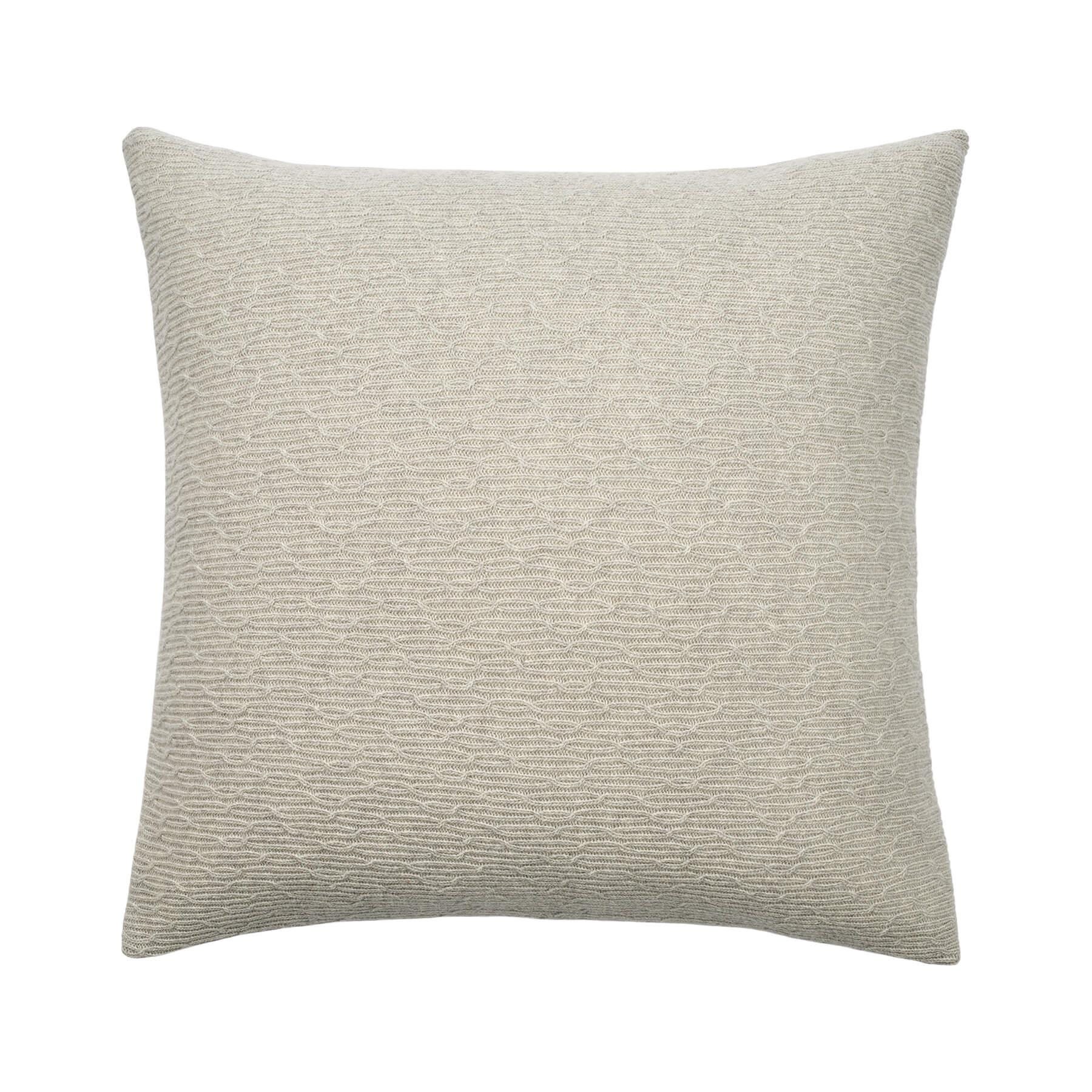Bolia Plover Cushion 50 X 50cm Light Grey Lambswool