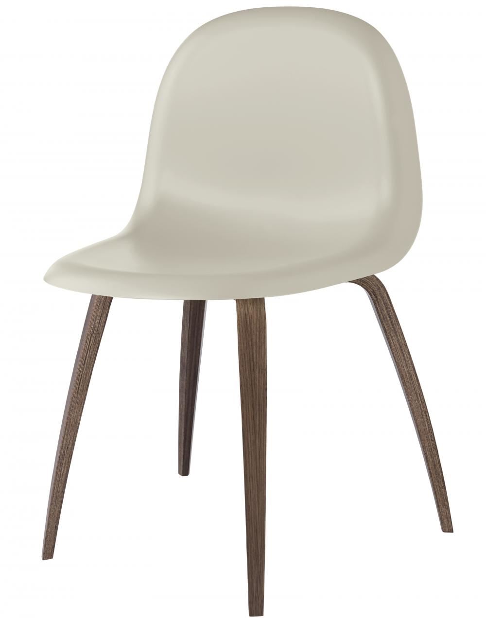 3d Dining Chair Wood Base Unupholstered Hirek Moon Grey Walnut
