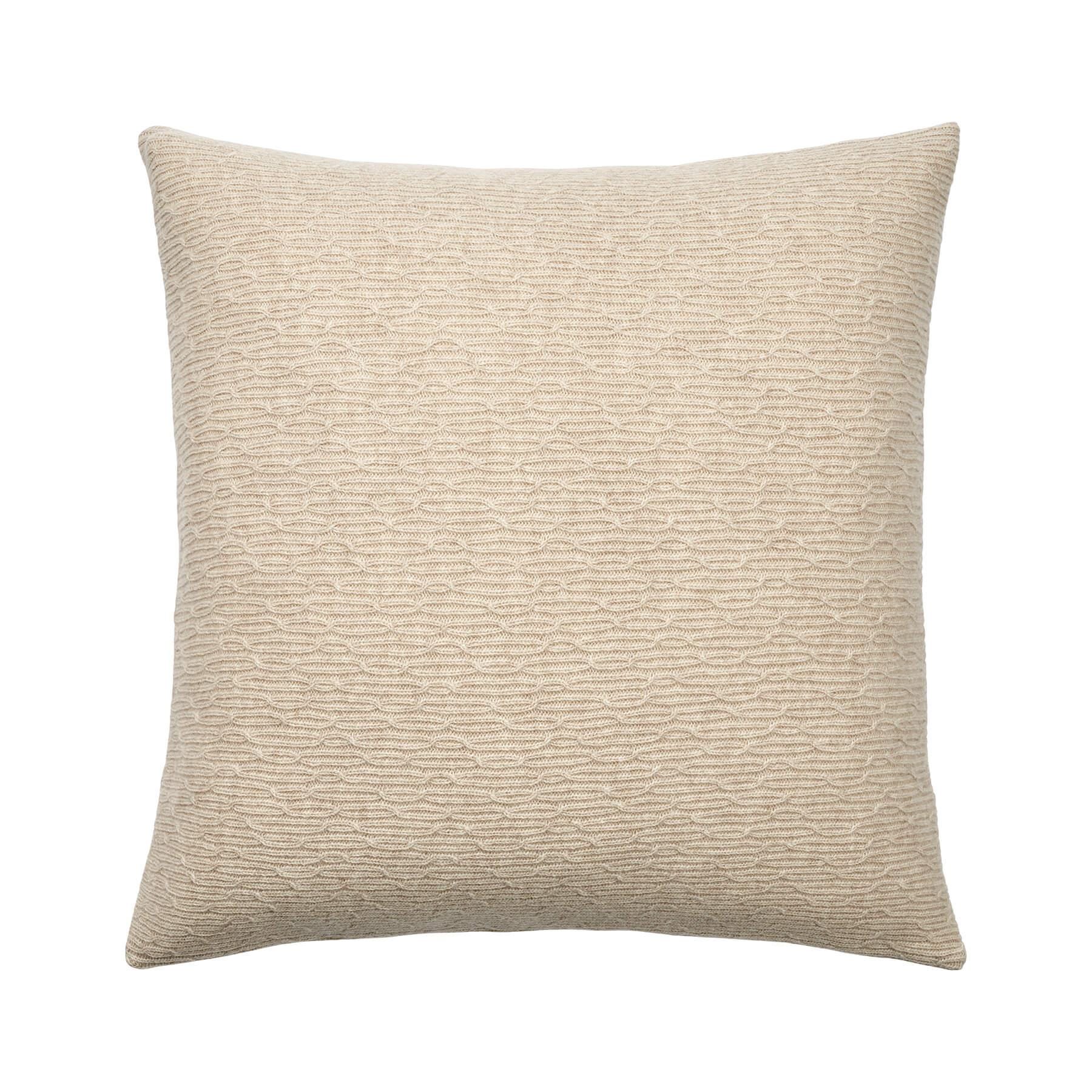 Bolia Plover Cushion 50 X 50cm Sand Lambswool Brown