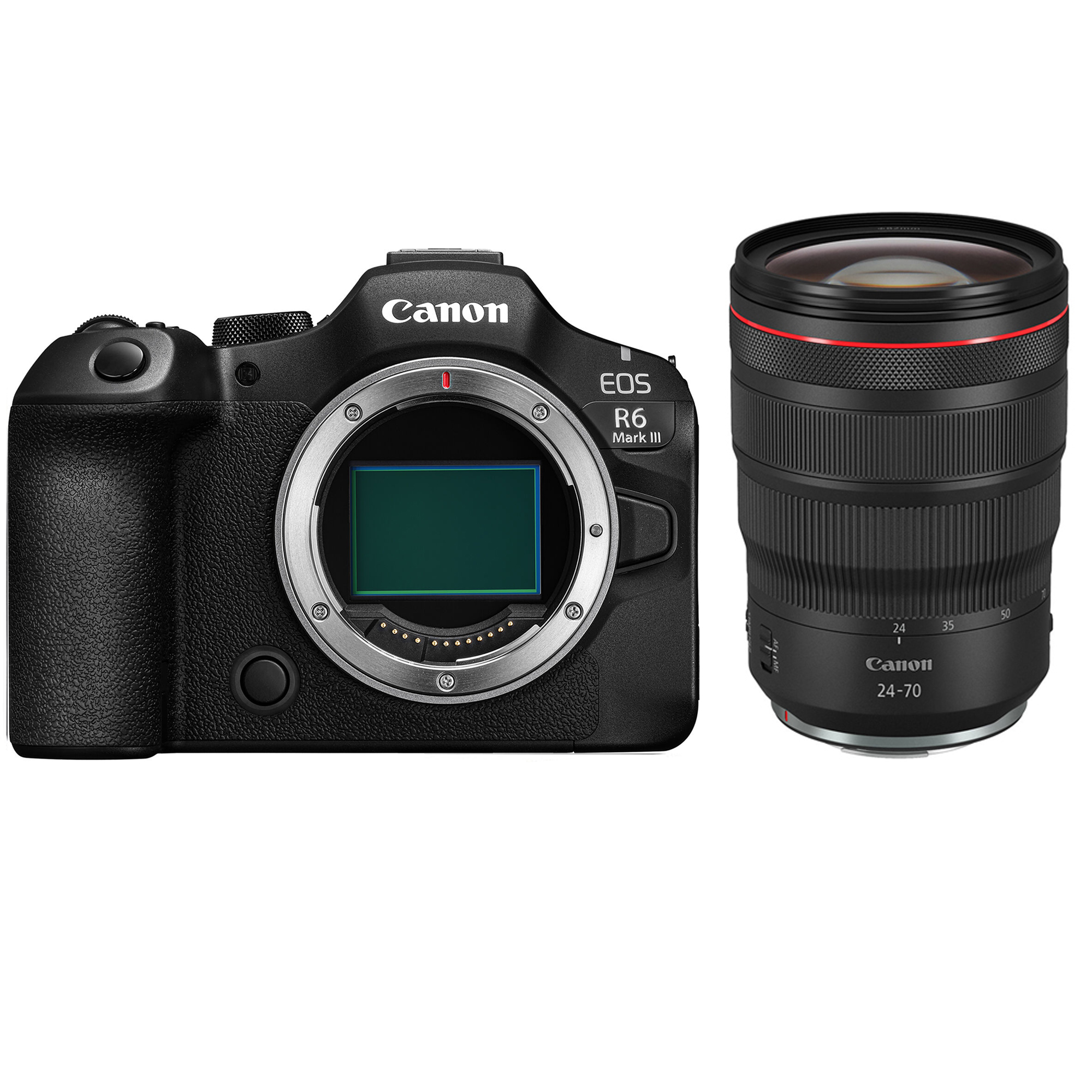 Canon EOS R6 Mark III Mirrorless Camera with RF 24-70mm f/2.8L IS USM Lens