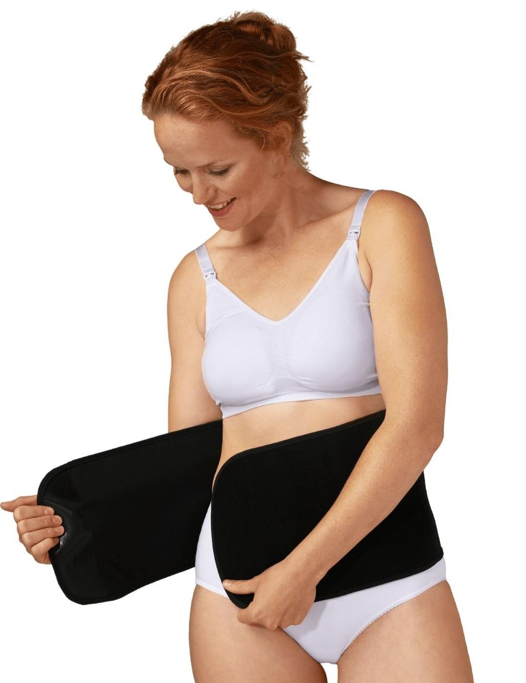 Carriwell is committed to providing innovative maternity and post-birth products that make you feel confident yet comfortable. This post-birth belly binder not only makes you look slimmer but encourages better posture whilst sitting and standing. The adjustable design tightens the tummy and helps reduce stretch marks by tightening and firming loose skin. This product is also beneficial for providing abdominal support and comfort after C-sections.  Designed for post-birth wear Adjustable design Supports abdominal and lower back Improves posture Tightens tummy and helps reduce stretch marks Helps make you look slimmer Suitable after a C-section Country of origin: China Composition: Layer 1: 100% Organic Cotton Composition: Layer 2: 50% Polyester &pipe; 50% Elastane Composition: Layer 3: 100% Polyamide Listed in UK sizes  52216-94007-1231843 54.185-4 Post Birth Belly Binder