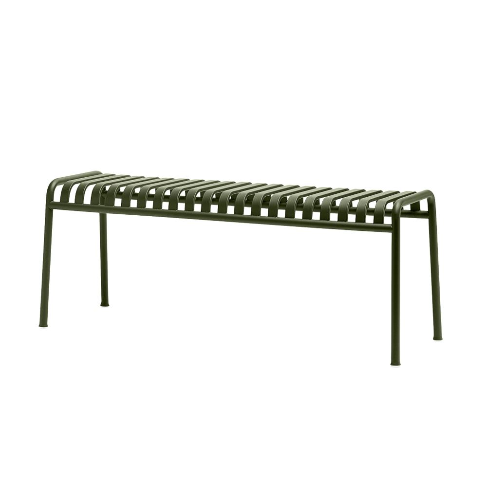 Hay Palissade Garden Bench Olive Green Designer Furniture From Holloways Of Ludlow