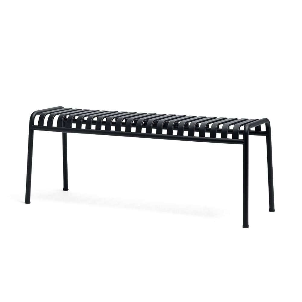 Hay Palissade Garden Bench Anthracite Black Designer Furniture From Holloways Of Ludlow