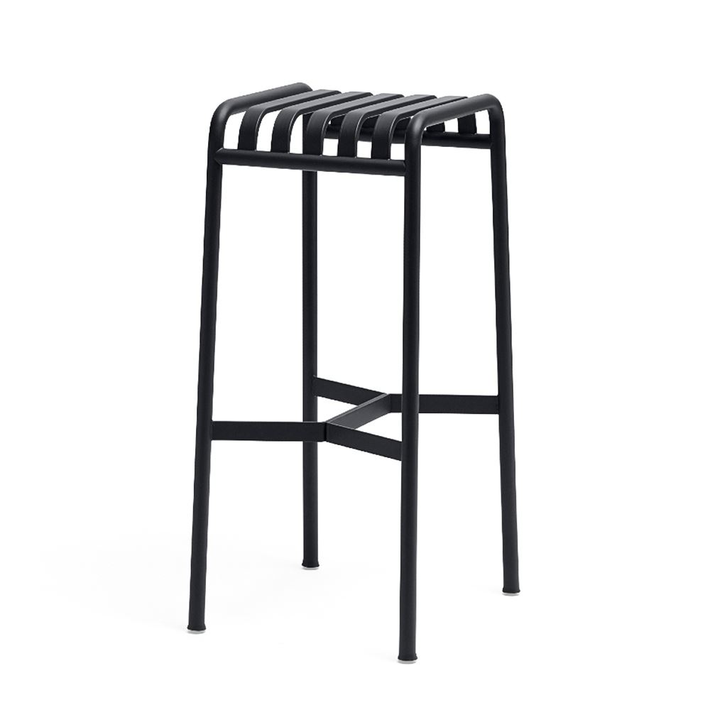 Hay Palissade Bar Stool Anthracite Black Designer Furniture From Holloways Of Ludlow