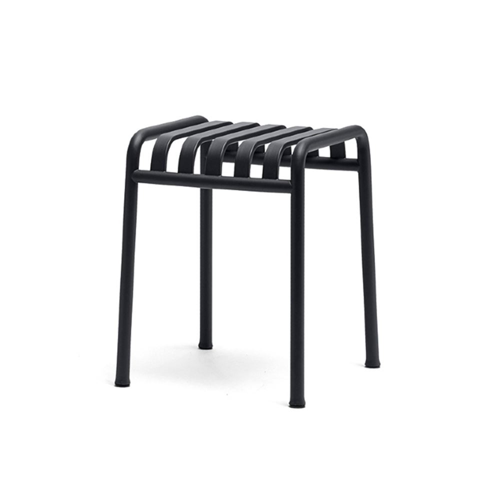 Hay Palissade Garden Short Stool Anthracite Black Designer Furniture From Holloways Of Ludlow