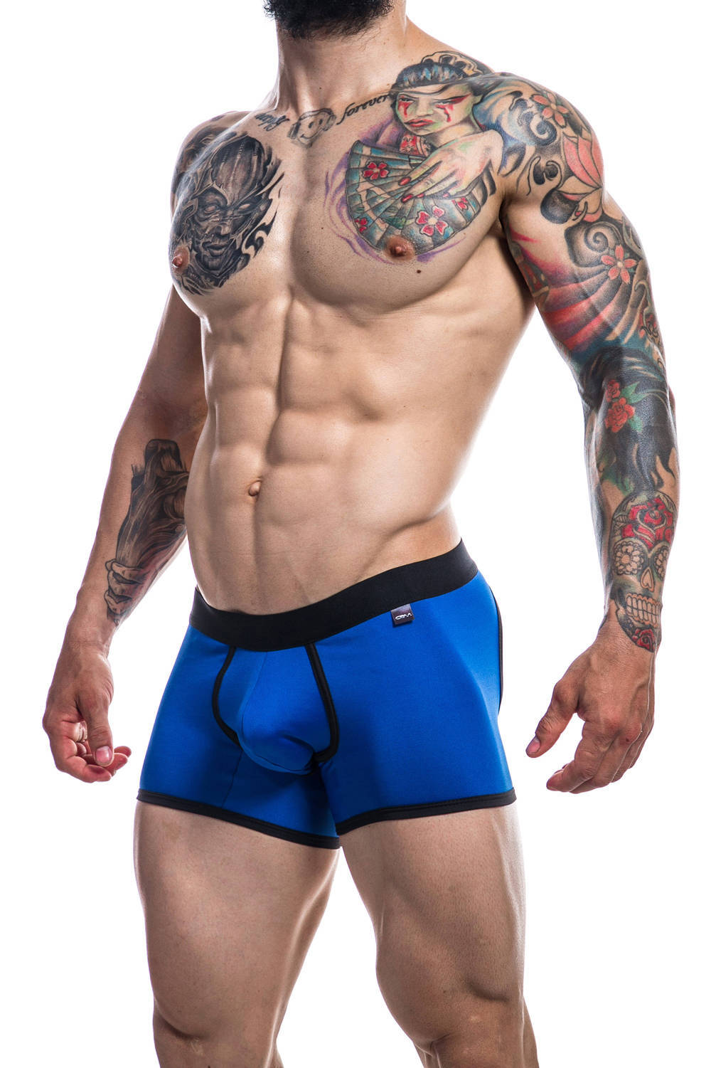 Treat yourself to wicked Cut4Men Air Boxer men's underwear shorts. Shiny backless enhancing male trunks - buy online in private. Ship worldwide