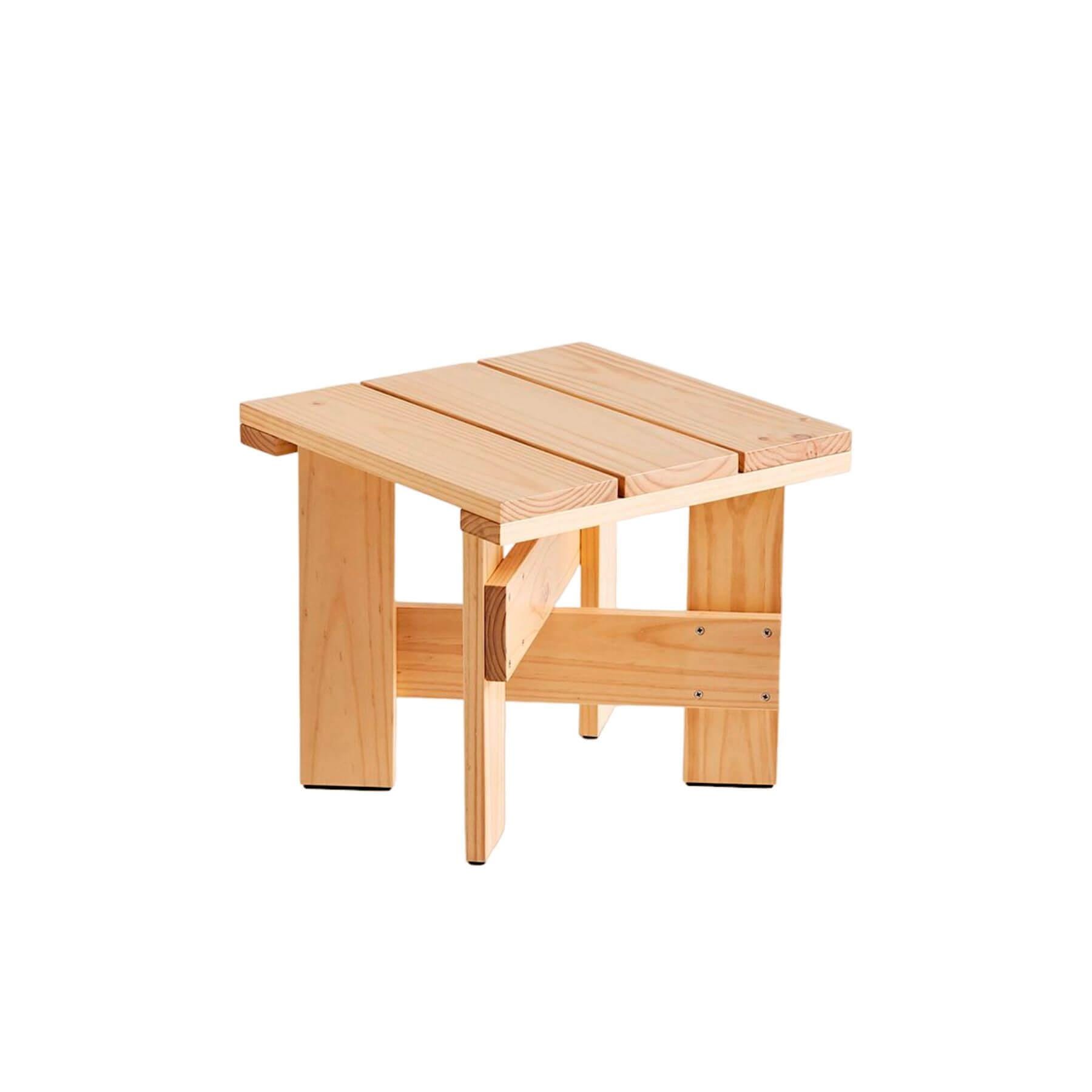 Hay Crate Low Table 45 X 45 Pinewood Light Wood Designer Furniture From Holloways Of Ludlow