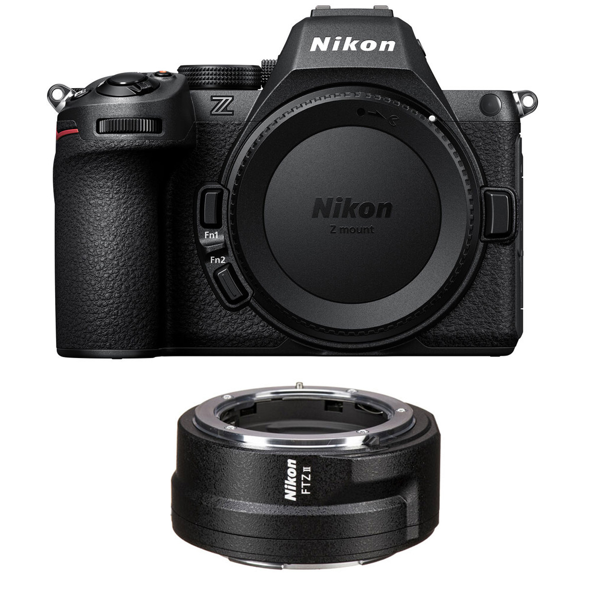 Nikon Z5 II Mirrorless Camera Body with FTZ II Mount Adapter