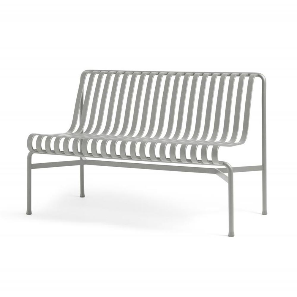 Palissade Dining Bench Without Arms Sky Grey No Cushion