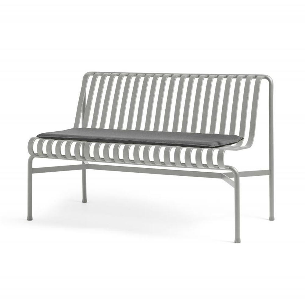 Palissade Dining Bench Without Arms Sky Grey Anthracite Seat Cushion
