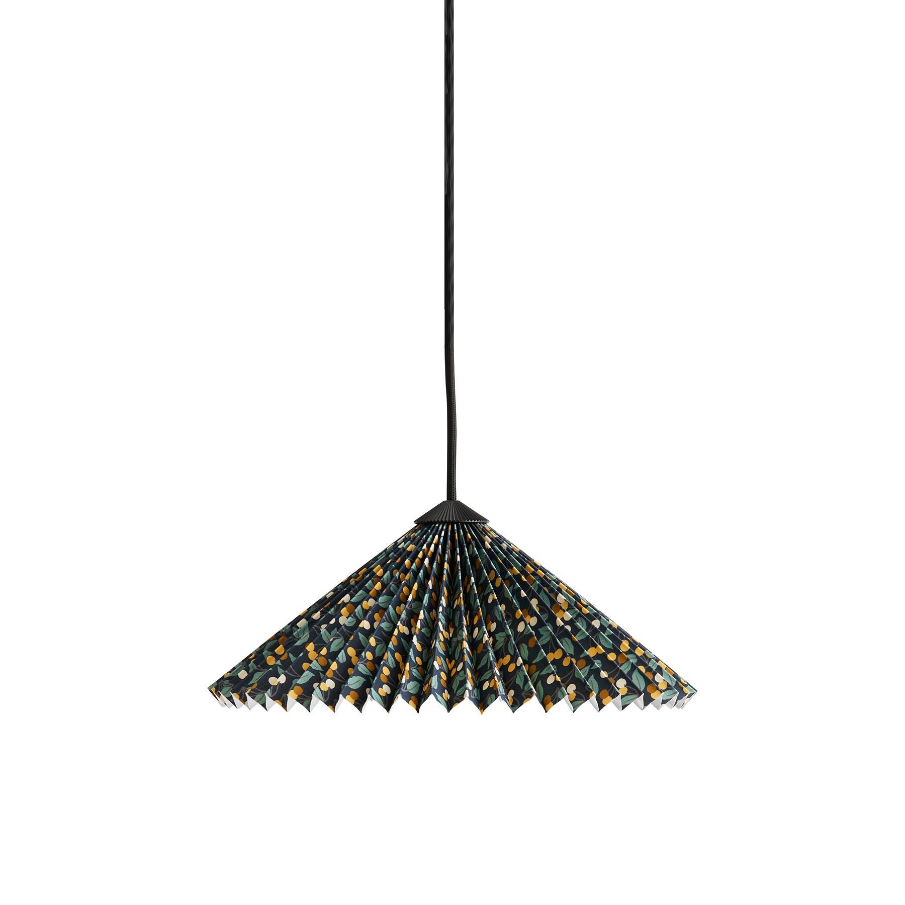 Hay X Liberty Matin Pendant Light Small 30cm Shade Cherry Drop Multi Designer Pendant Lighting