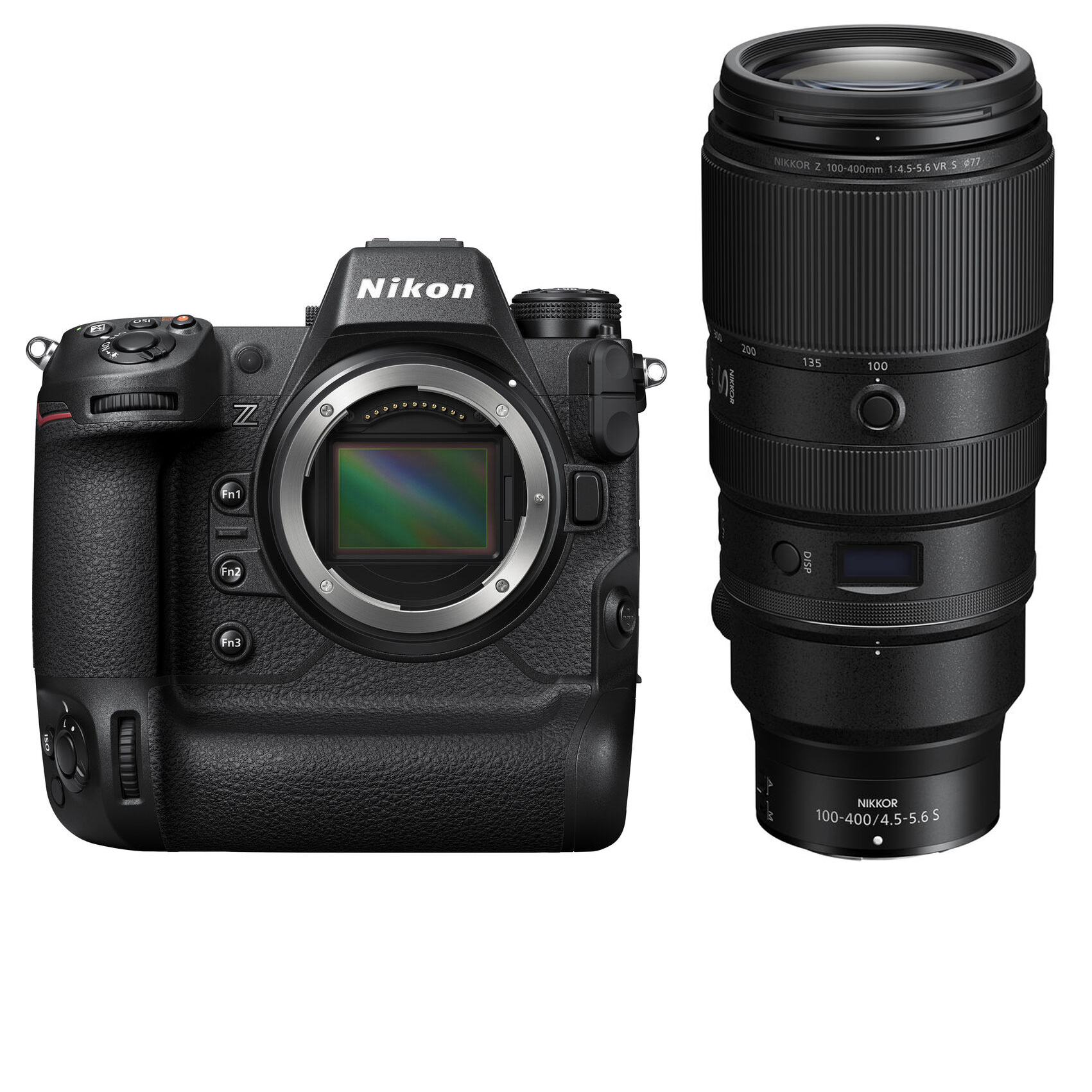 Nikon Z9 Mirrorless Camera with Z 100-400mm f4.5-5.6 VR S Lens