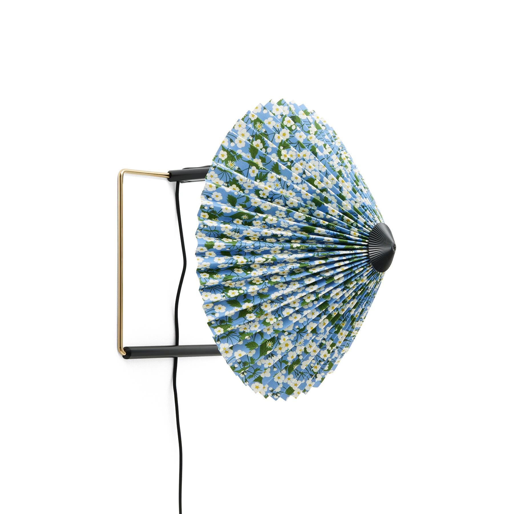 Hay X Liberty Matin Wall Light Small 30cm Shade Mitsi Wall Lighting Blue