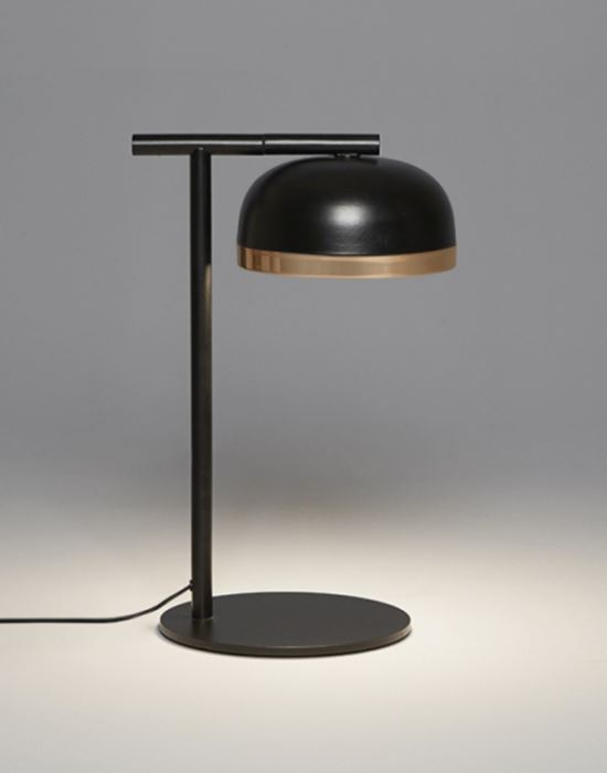 Molly Table Lamp Sand Black Dome Sand Black