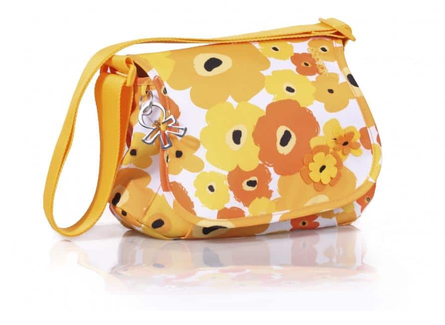 Okiedog Genie Flower Power Changing Bag Orange/Yellow