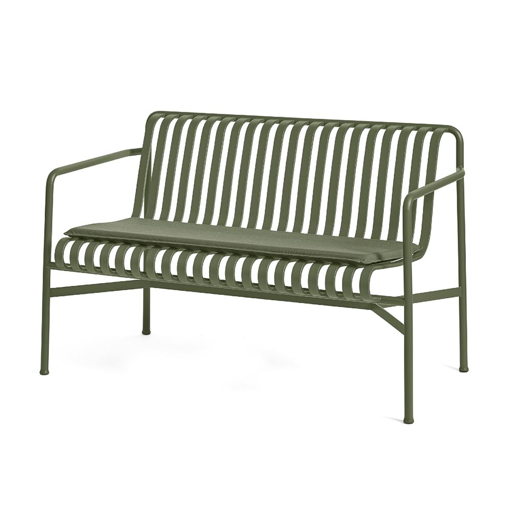 Palissade Dining Bench Olive Green Olive Green Seat Cushion