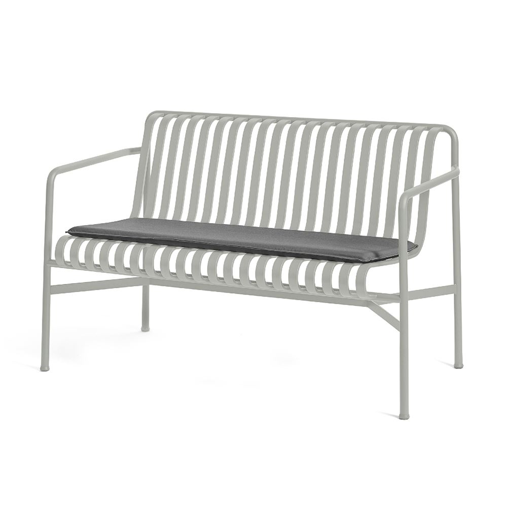 Palissade Dining Bench Sky Grey Anthracite Seat Cushion