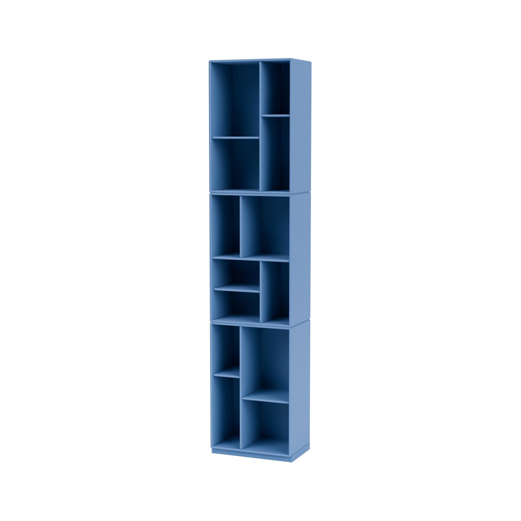 Montana Loom Slim Bookcase Azure Blue Designer Furniture From Holloways Of Ludlow
