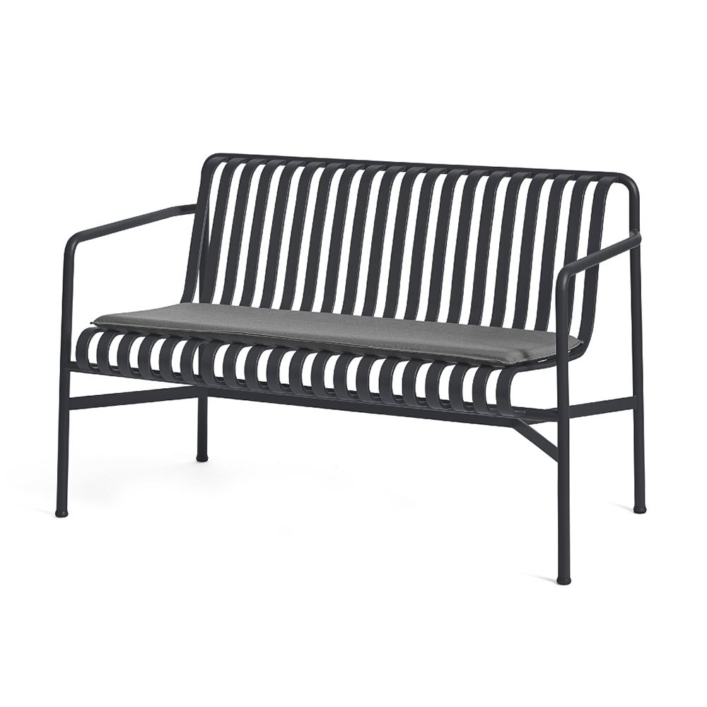 Palissade Dining Bench Anthracite Anthracite Seat Cushion