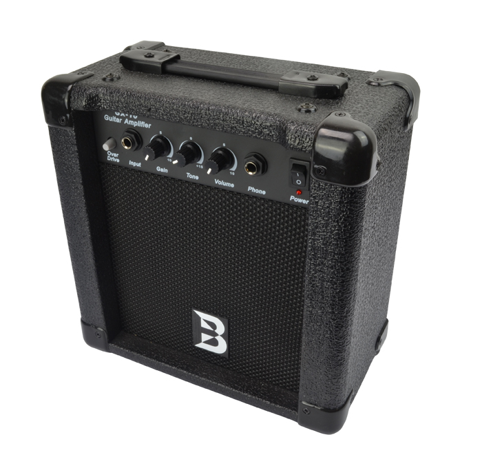 Image of 10W Guitar Amplifier Compact Design Inc. Gain & Tone Controls & Overdrive switch
