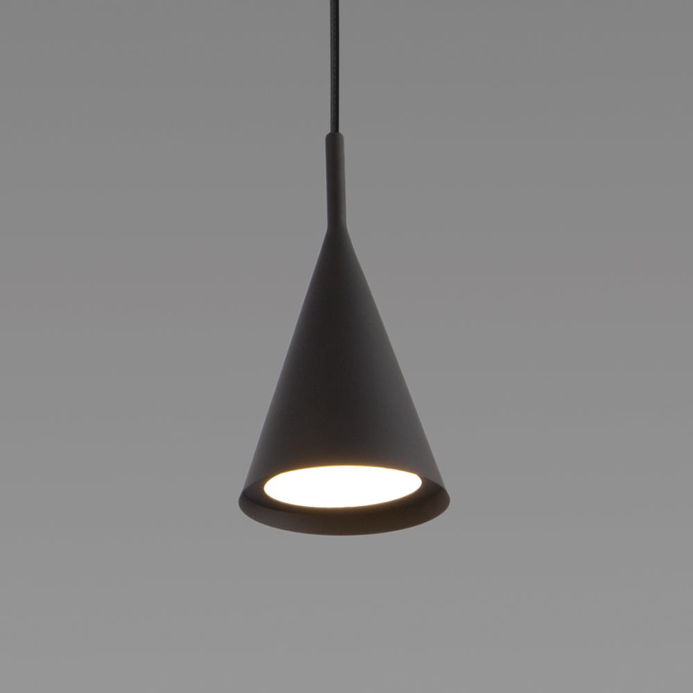 Tooy Gordon Pendant Small Matt Black Brushed Brass Designer Pendant Lighting