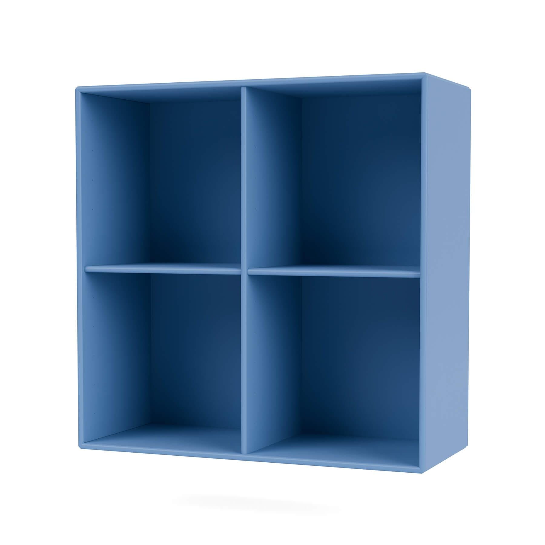 Montana Show Bookcase Azure Wall Mounted Blue Designer Furniture From Holloways Of Ludlow