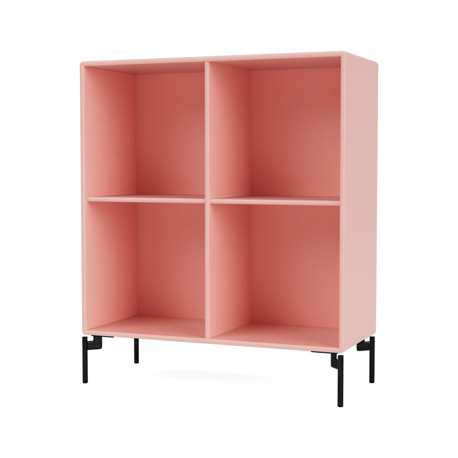 Montana Show Bookcase Ruby Black Legs Pink Designer Furniture From Holloways Of Ludlow