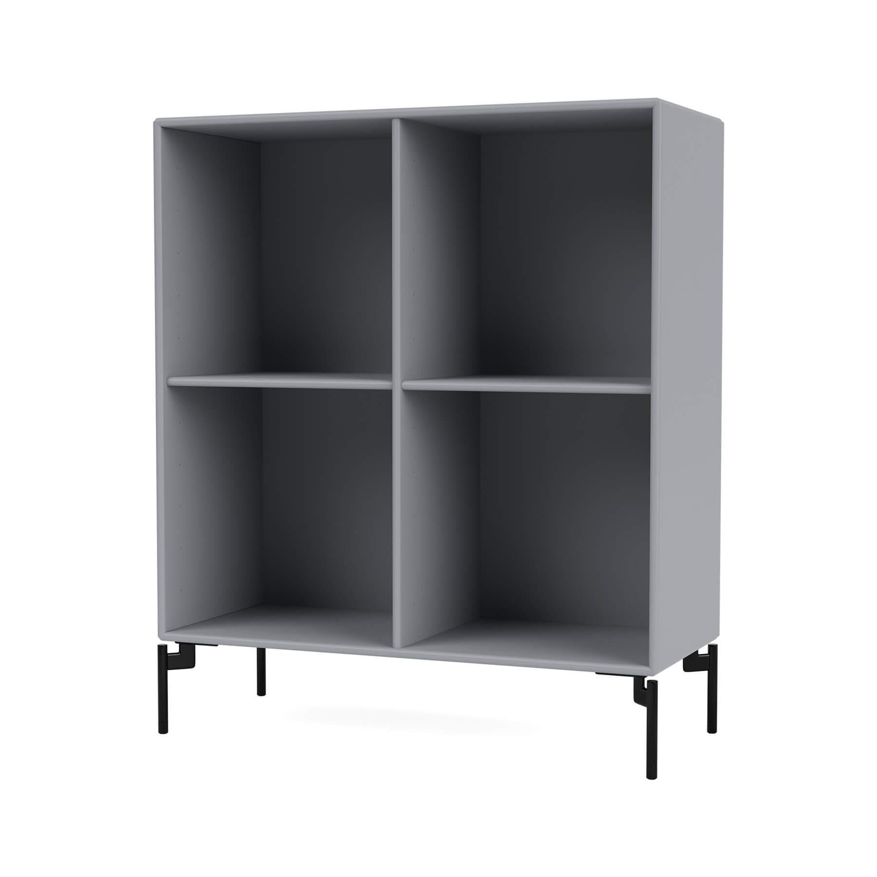 Montana Show Bookcase Graphic Black Legs Grey Designer Furniture From Holloways Of Ludlow