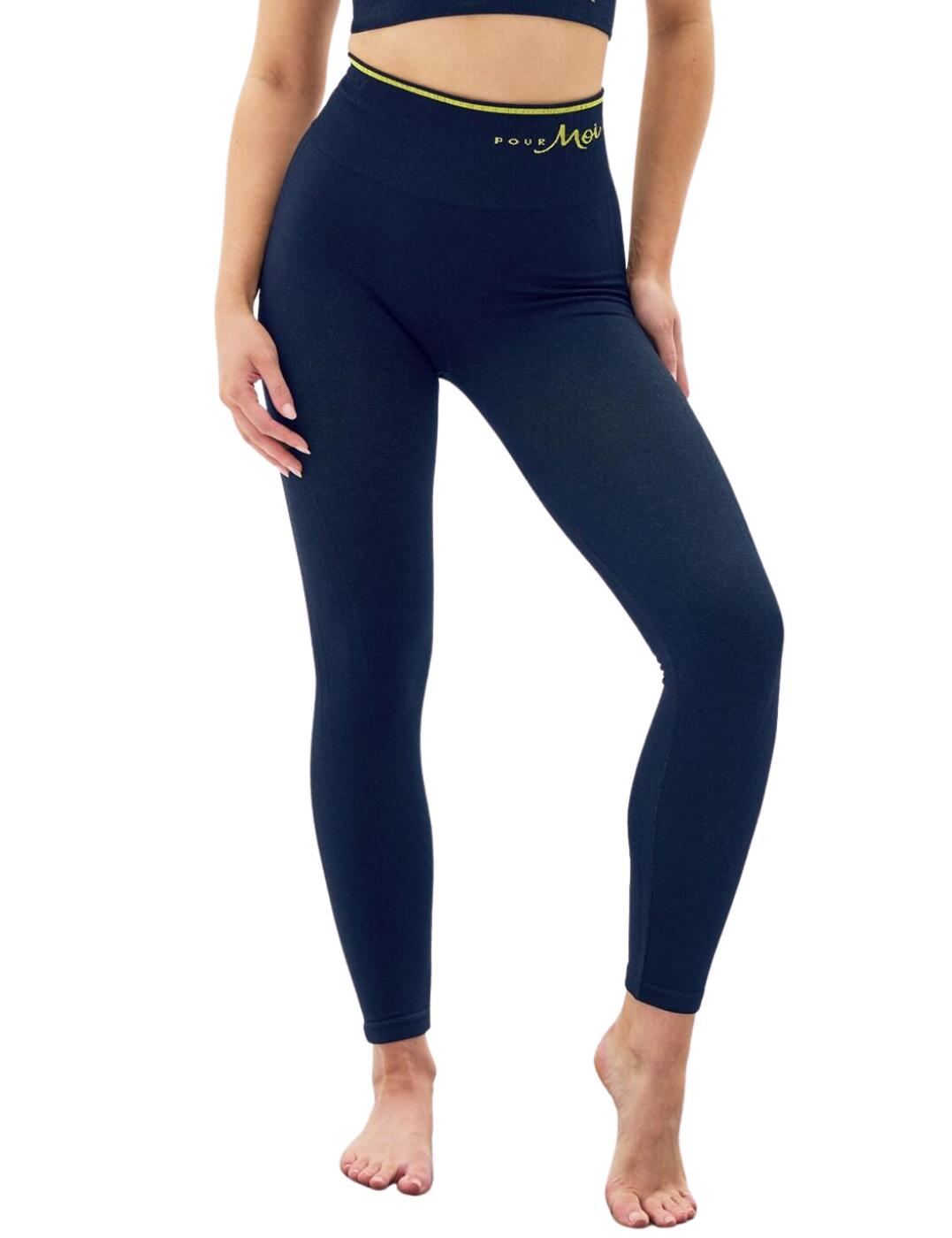 The Energy Seamless logo legging by Pour Moi is designed to give you a more comfortable workout, crafted from ultra-soft fabrics with a seamless design, what more could you ask for? They feature a flattering high waist that will give you added support during your workout. Pour Moi branding along the waistband. Perfect for hitting the gym in but so comfortable you'll want to lounge in them at home too.  High waisted Seamless Pour Moi Branding Country of origin: China Composition: 65% Polyamide &pipe; 27% Polyester &pipe; 8% Elastane Listed in UK sizes  54070-96770-1249422 97109  Seamless Leggings