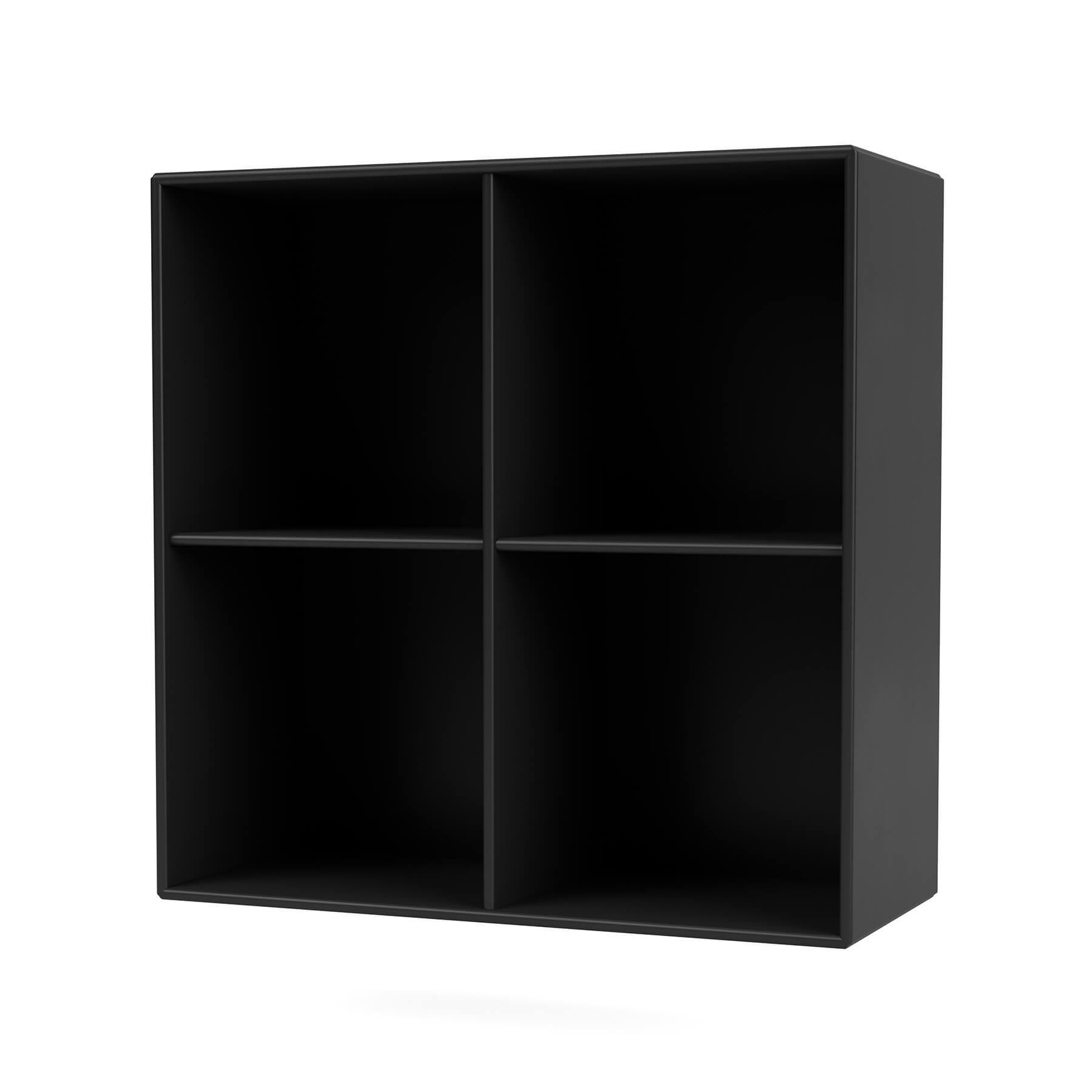 Montana Show Bookcase Black Wall Mounted Black Designer Furniture From Holloways Of Ludlow
