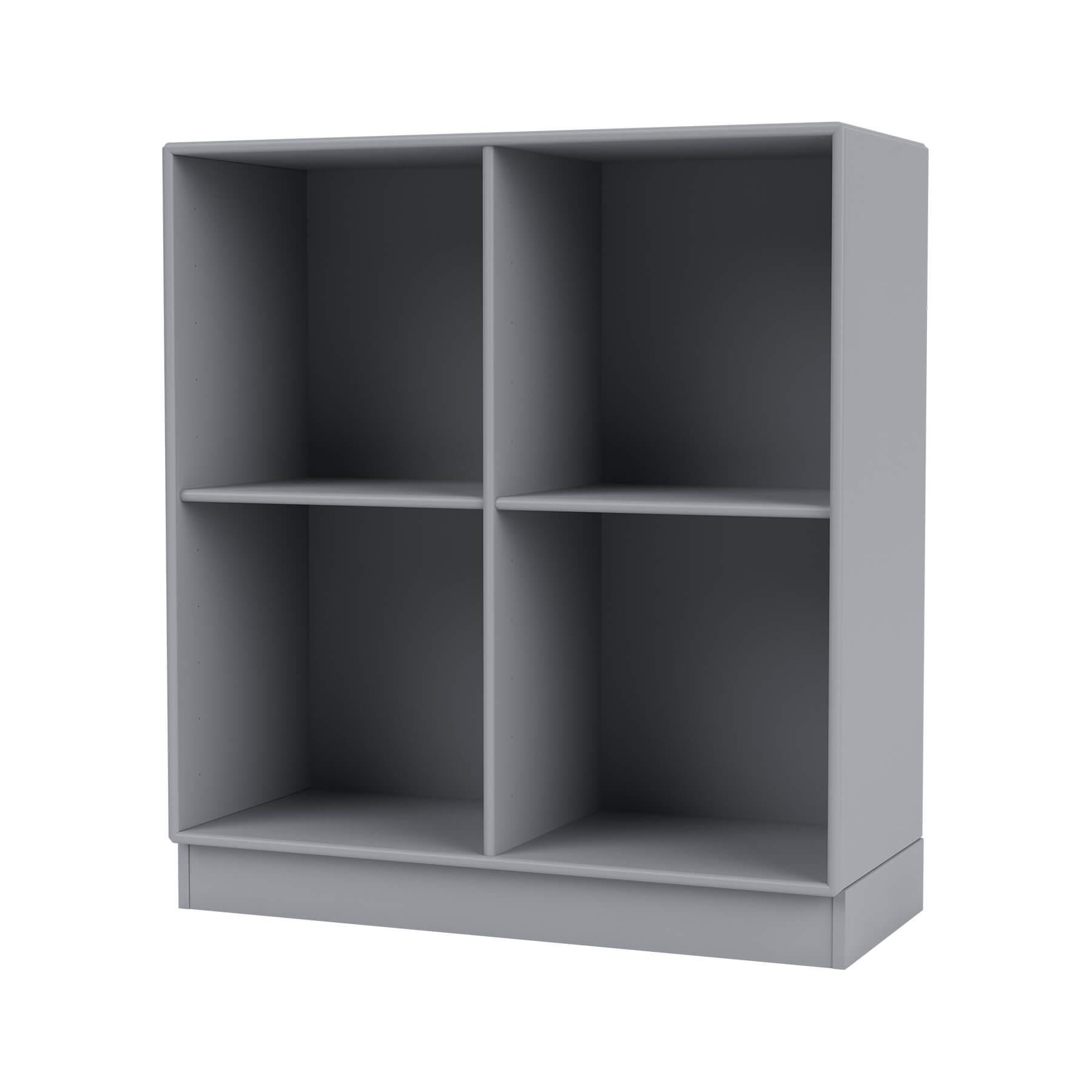 Montana Show Bookcase Graphic Plinth Grey Designer Furniture From Holloways Of Ludlow