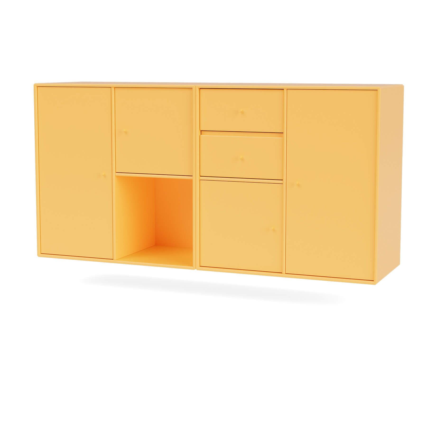 Montana Couple Sideboard Acacia Wall Mounted Yellow Designer Furniture From Holloways Of Ludlow