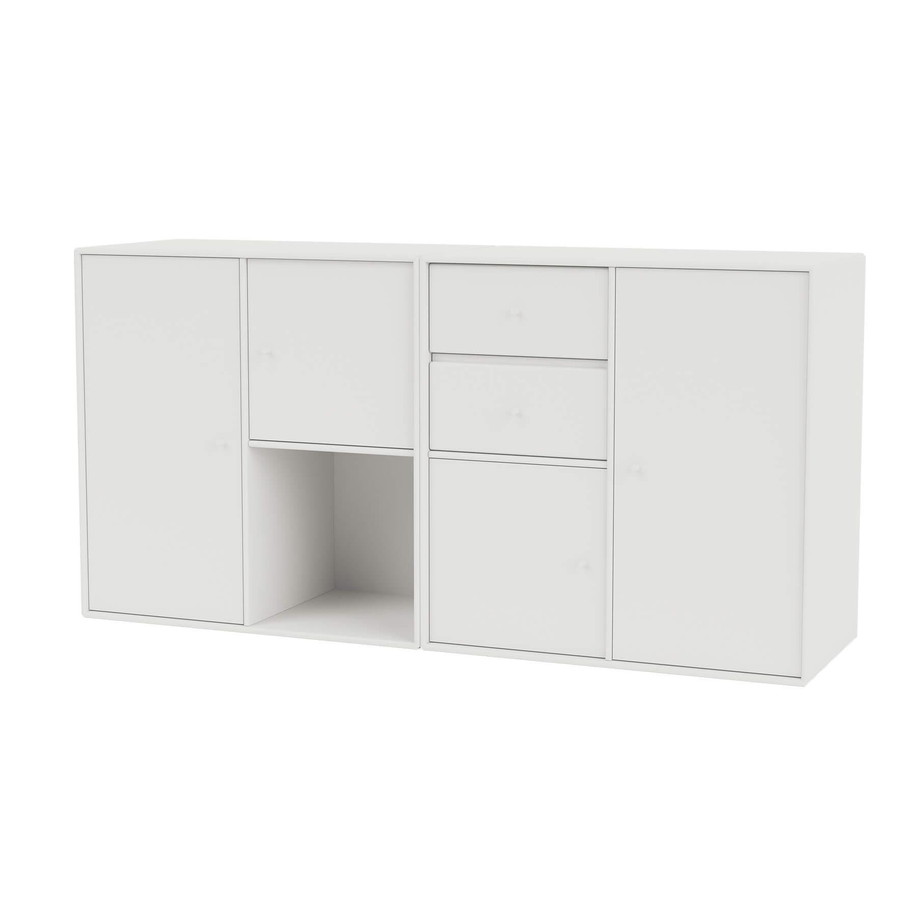 Montana Couple Sideboard White Wall Mounted White Designer Furniture From Holloways Of Ludlow