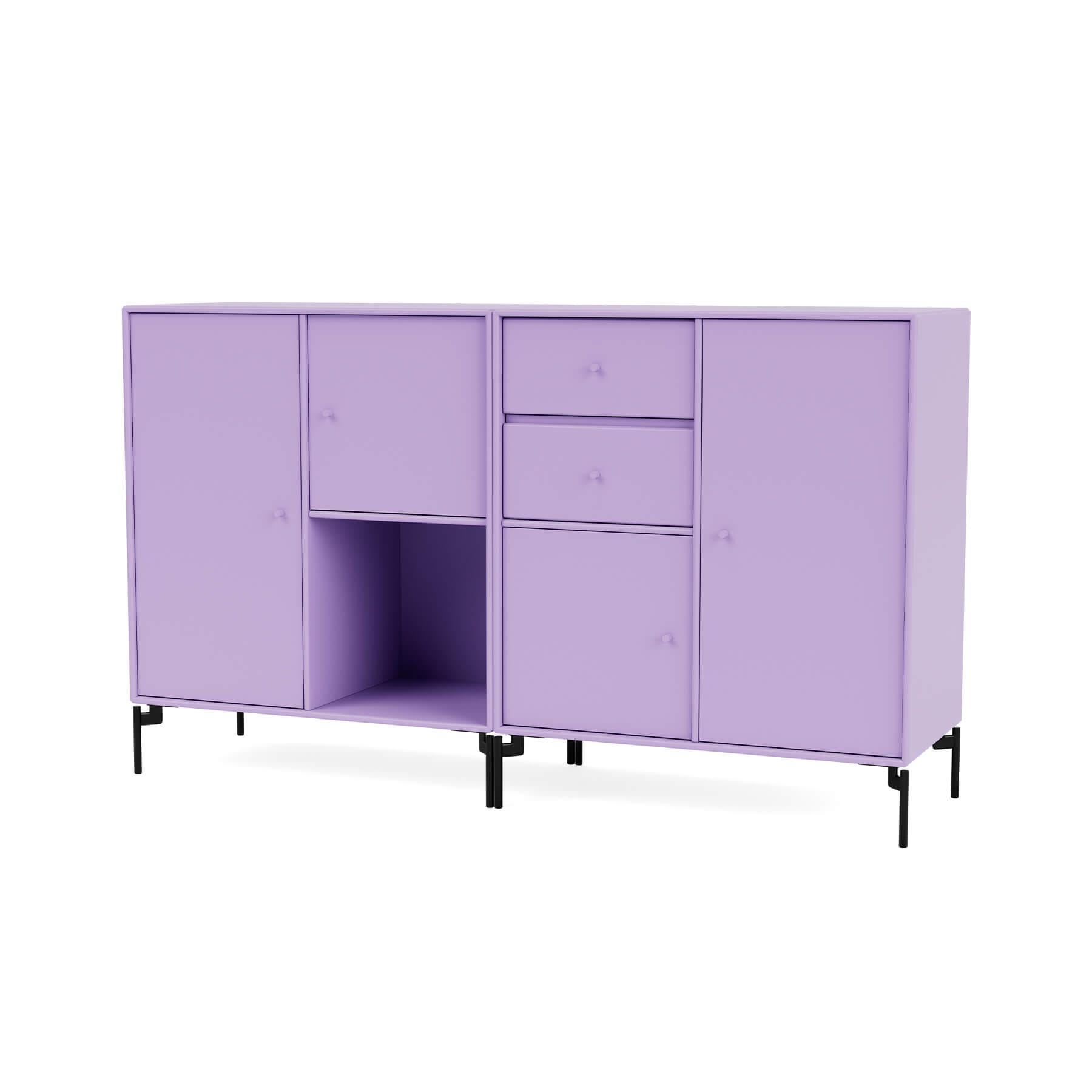 Montana Couple Sideboard Iris Black Legs Purple Designer Furniture From Holloways Of Ludlow