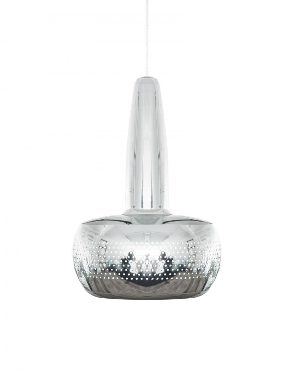 Umage Clava Pendant Polished Steel White Silver Designer Pendant Lighting