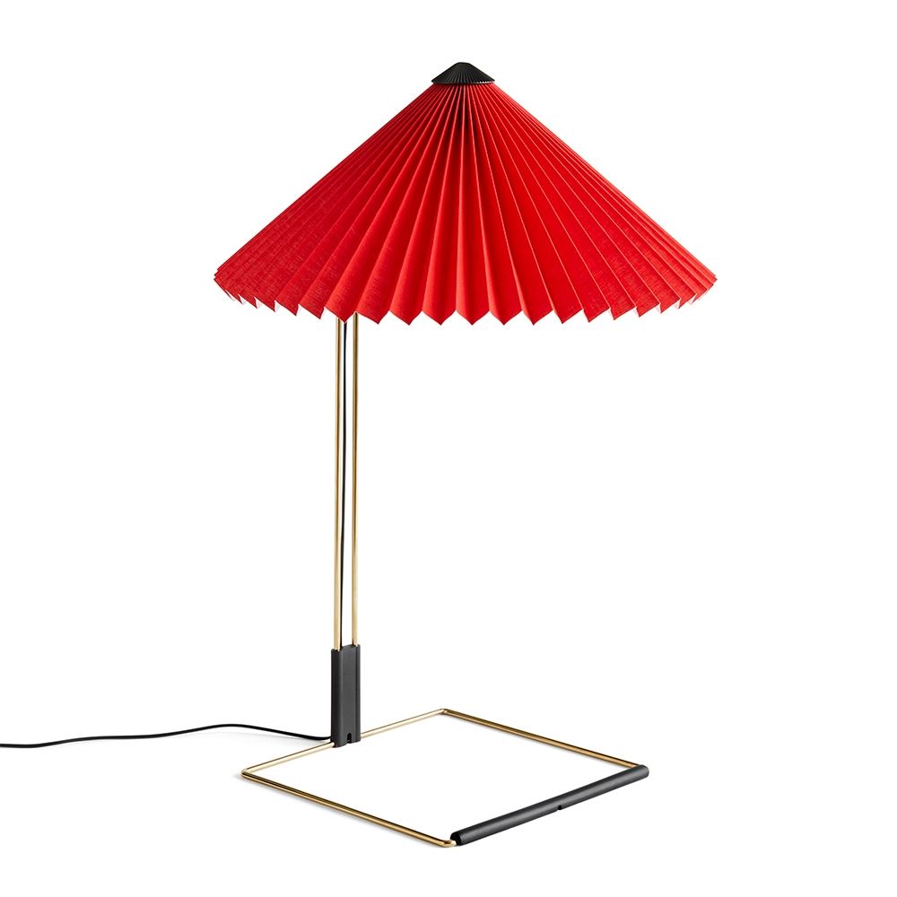 Matin Table Lamp Large Bright Red