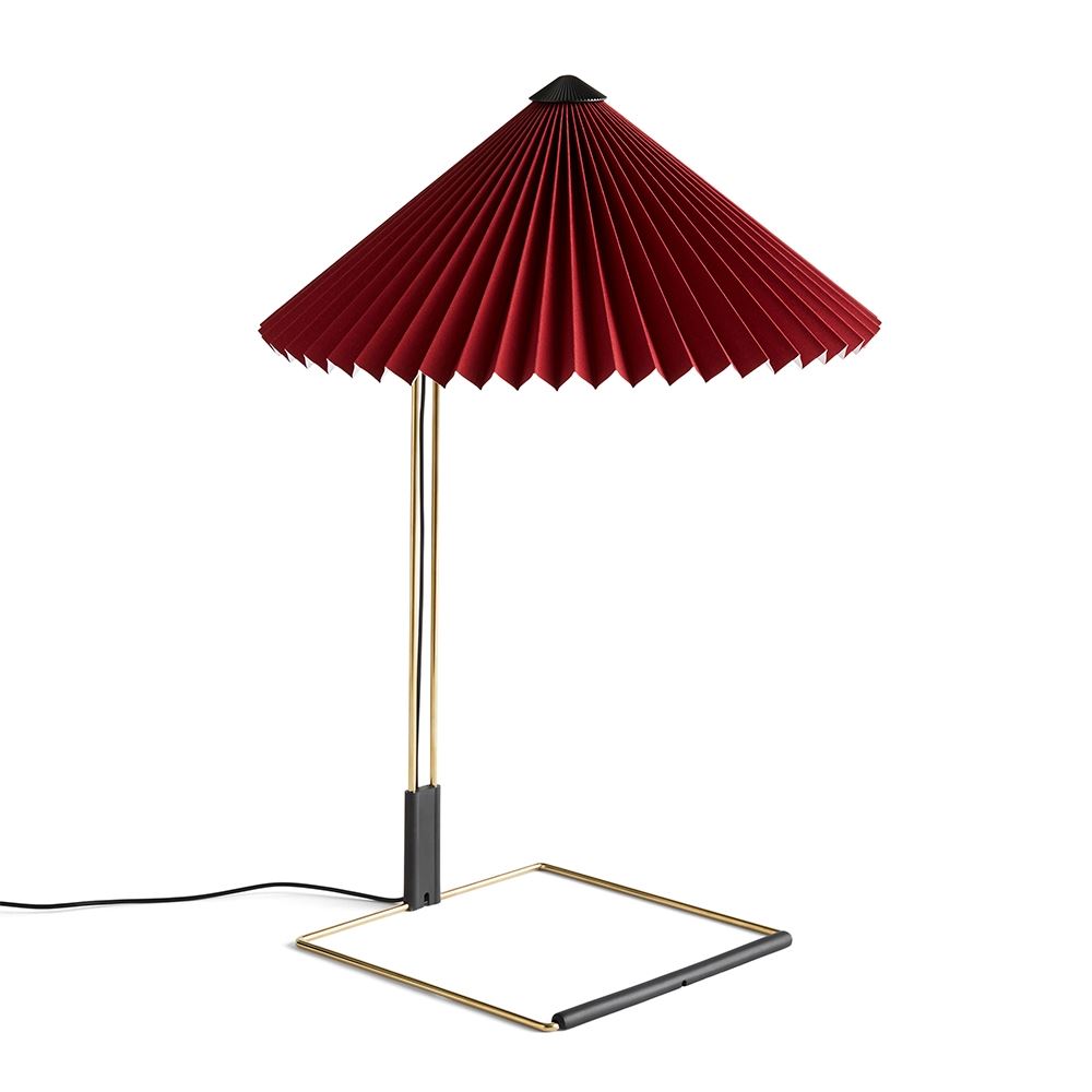 Matin Table Lamp Large Oxide Red