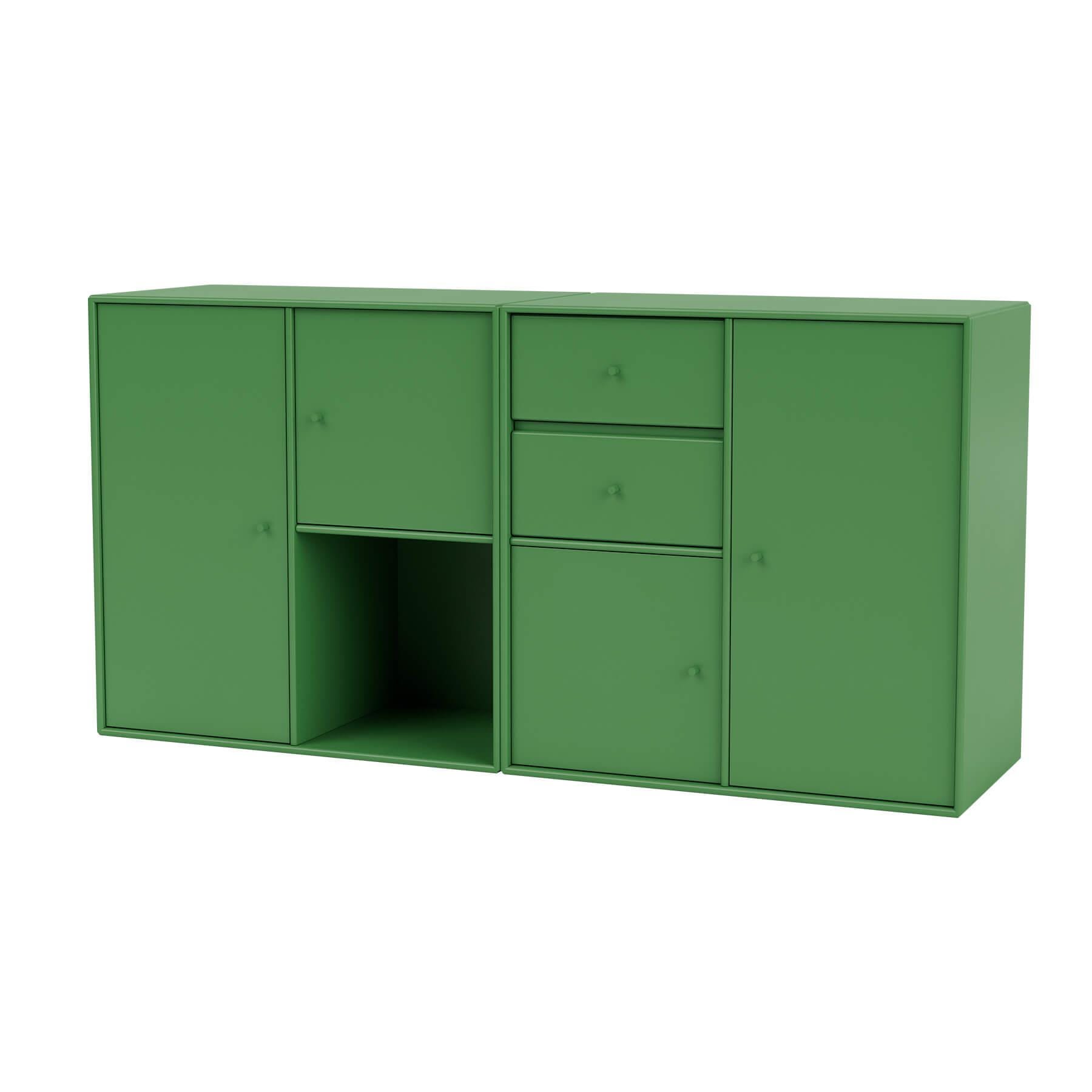 Montana Couple Sideboard Parsley Wall Mounted Green Designer Furniture From Holloways Of Ludlow