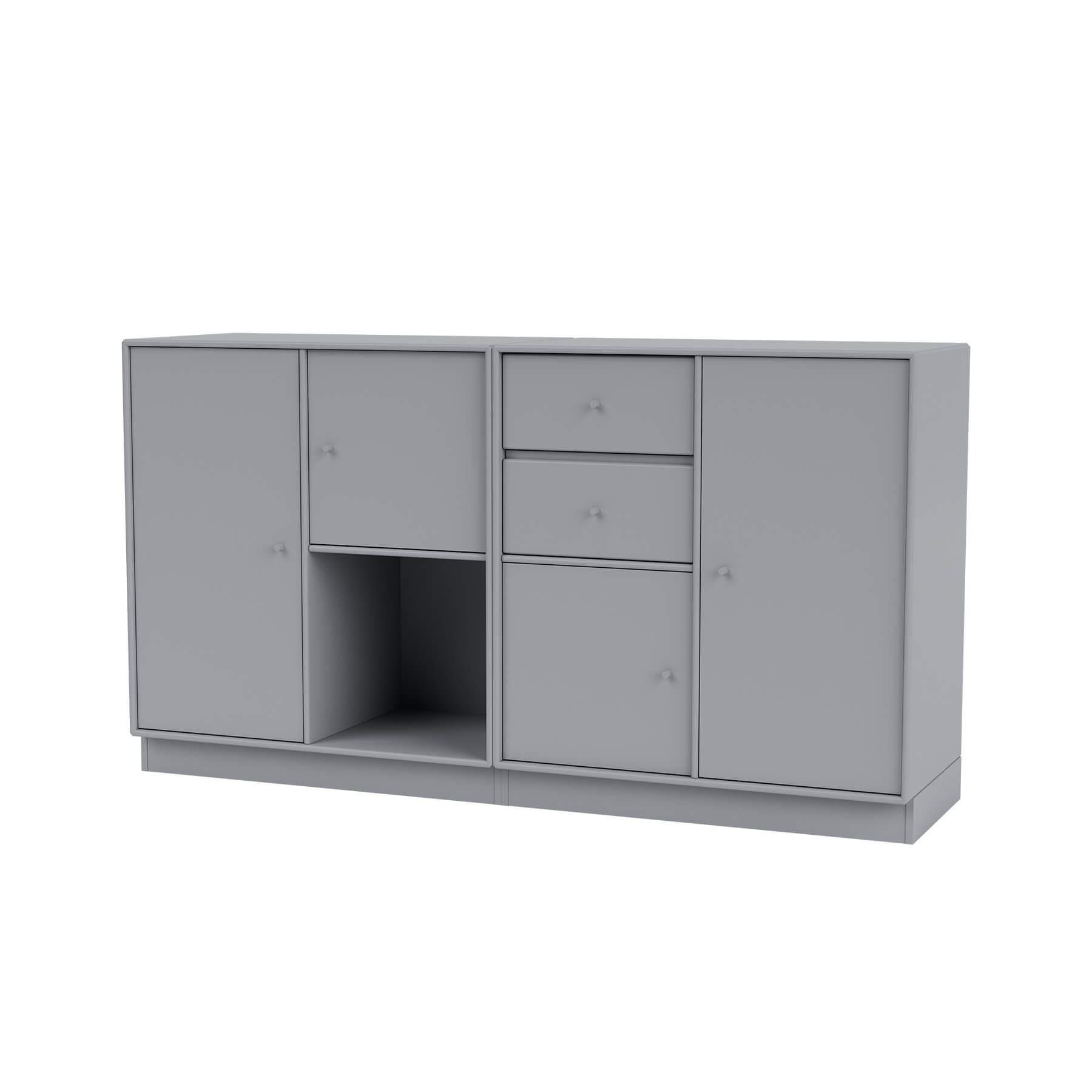 Montana Couple Sideboard Graphic Plinth Grey Designer Furniture From Holloways Of Ludlow