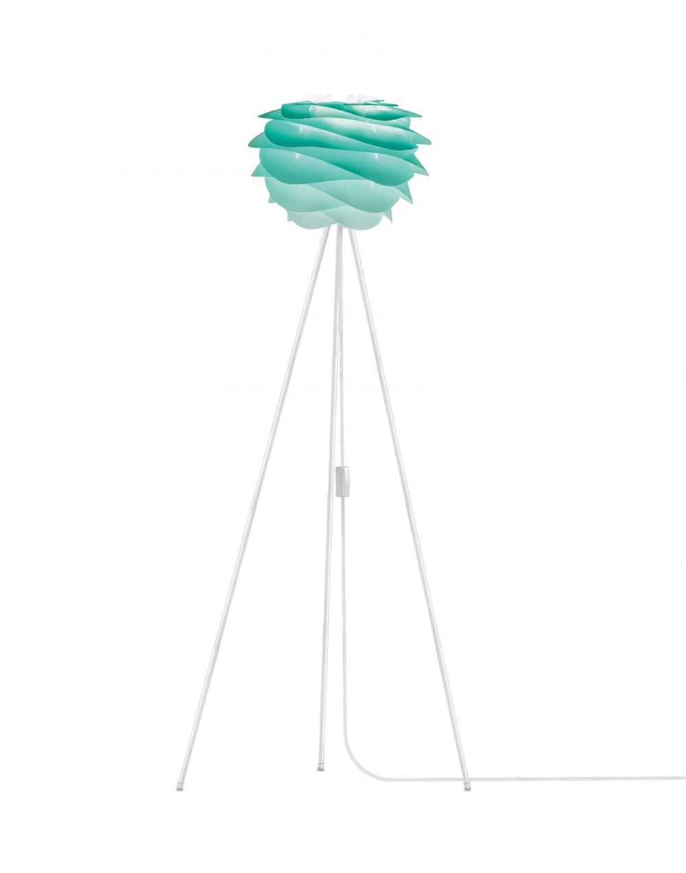 Carmina Floor Light Turquoise White