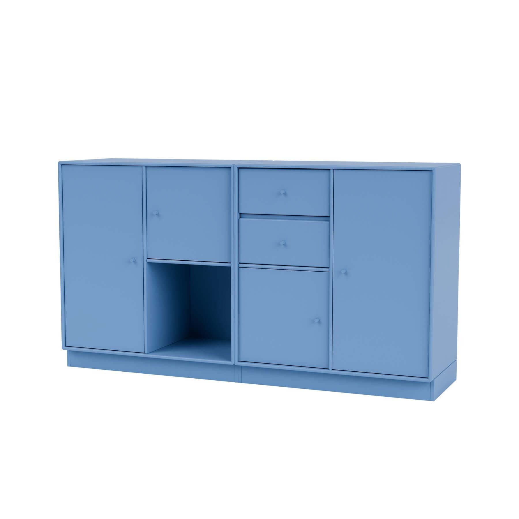 Montana Couple Sideboard Azure Plinth Blue Designer Furniture From Holloways Of Ludlow