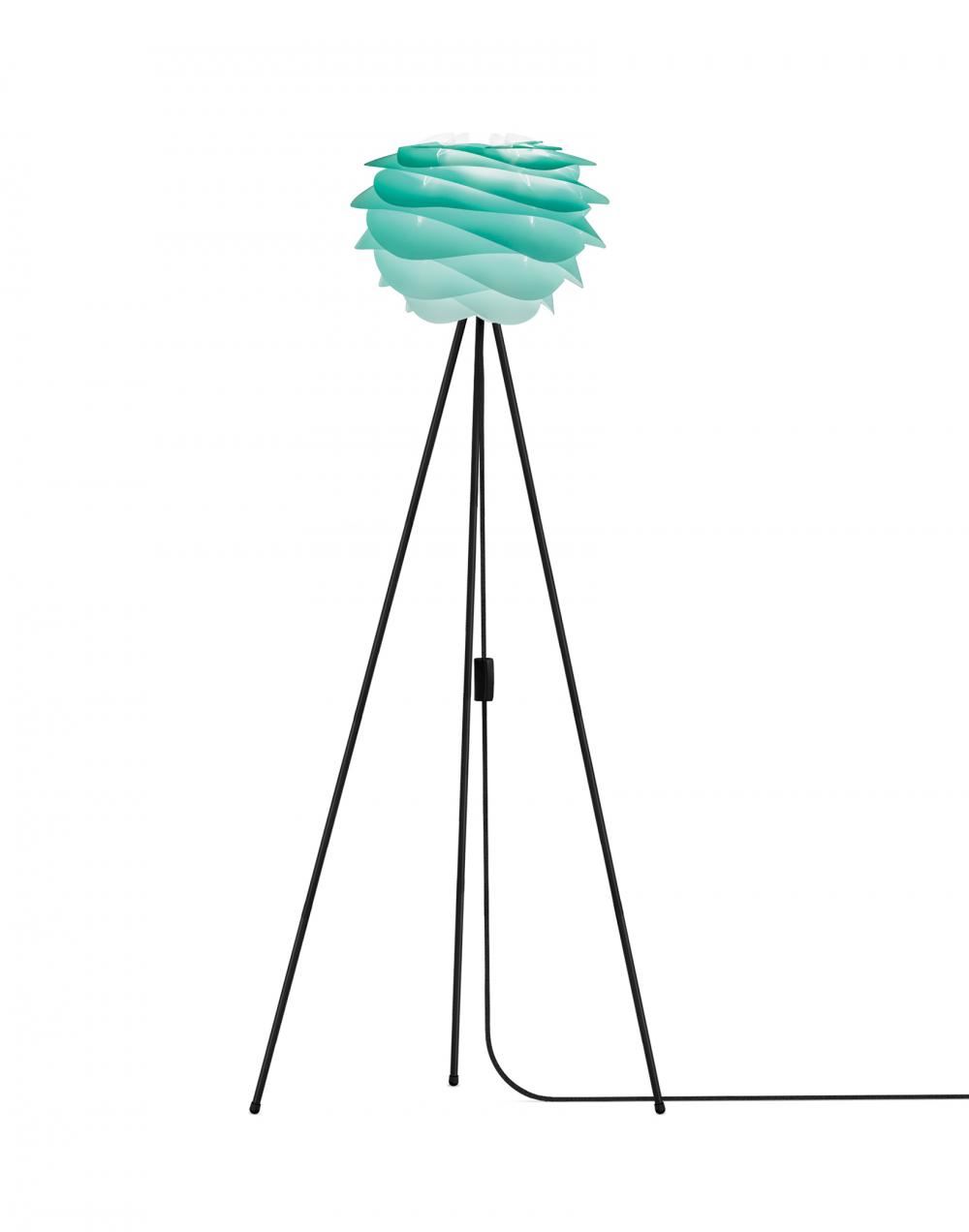 Carmina Floor Light Turquoise Black