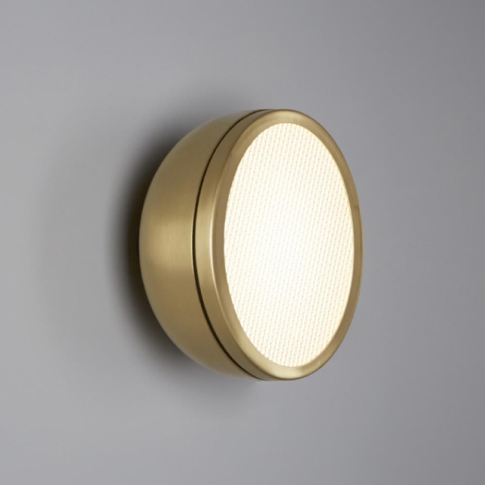 Molly Wall Ceiling Lamp Large Brushed Brass Dome Brushed Brass