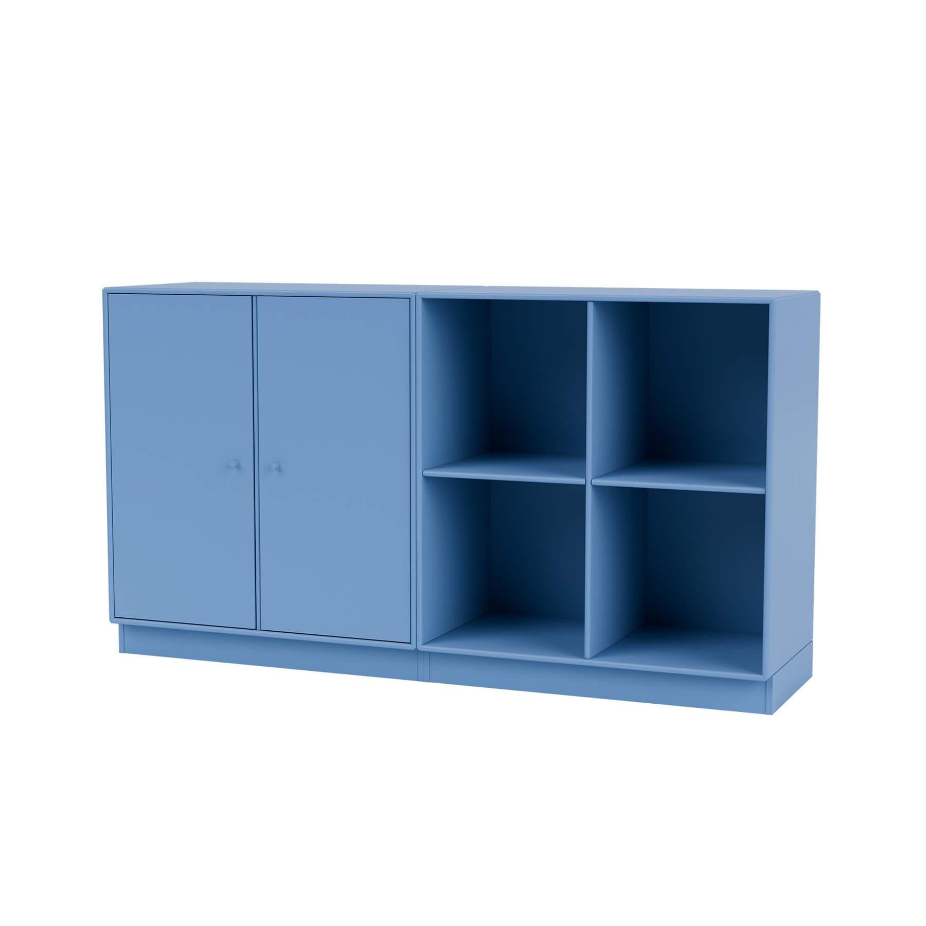 Montana Pair Classic Sideboard Azure Plinth Blue Designer Furniture From Holloways Of Ludlow