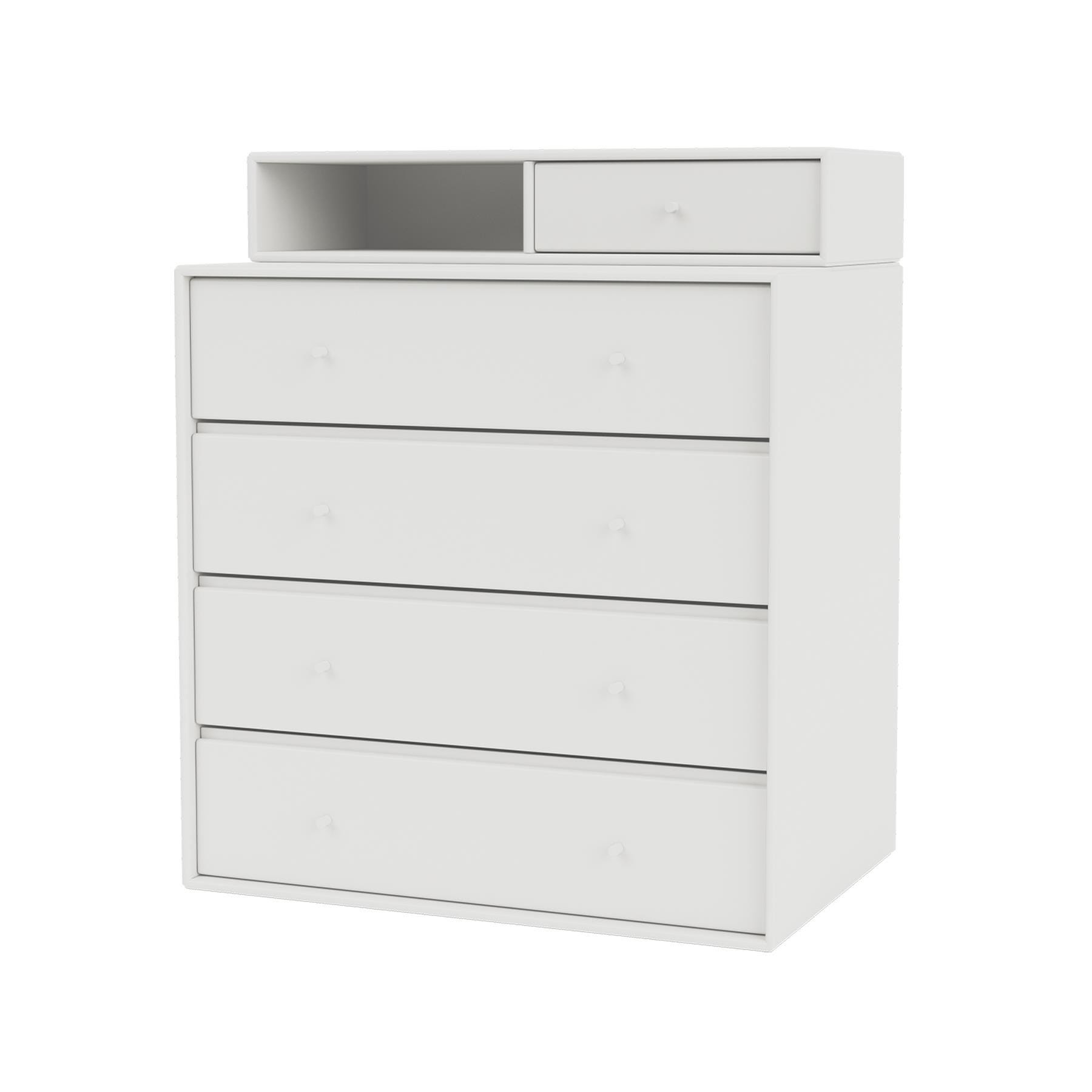Montana Keep Chest Of Drawers White Wall Mounted White Designer Furniture From Holloways Of Ludlow