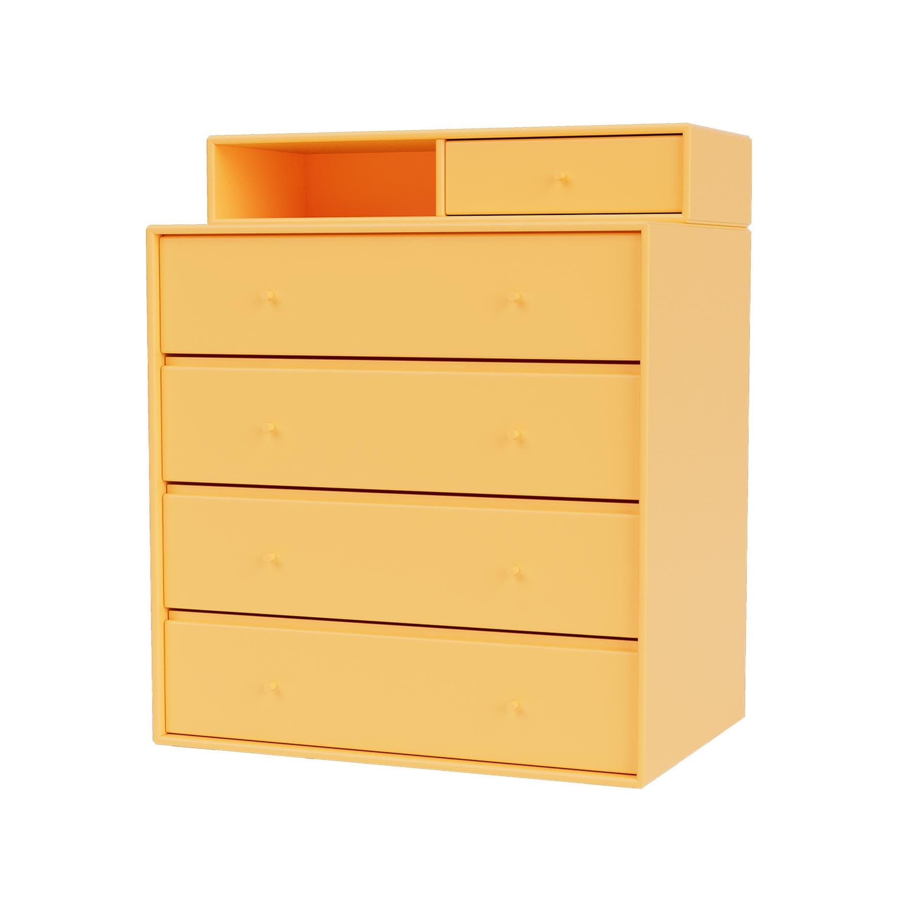 Montana Keep Chest Of Drawers Acacia Wall Mounted Yellow Designer Furniture From Holloways Of Ludlow